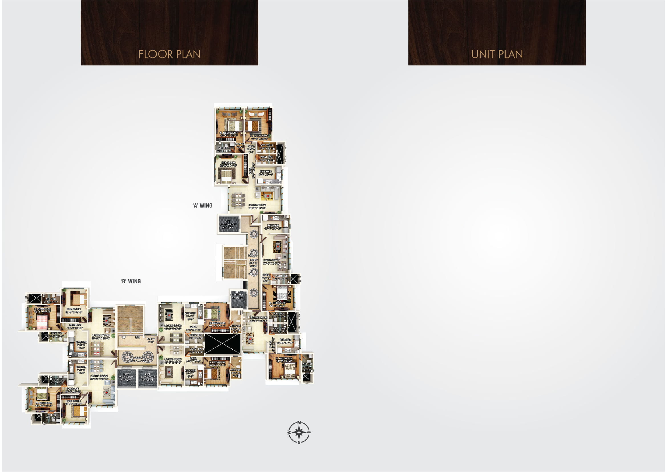 3 BHK FLAT AT SANTACRUZ (E) , SUNDER NAGAR, KALINA.